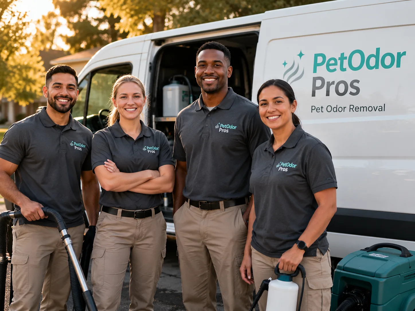 Pet Odor Removal team serving Belleville, AR